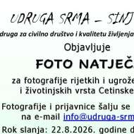 Udruga za civilno društvo i kvalitetu življenja Srma Objavljuje FOTO NATJEČAJ